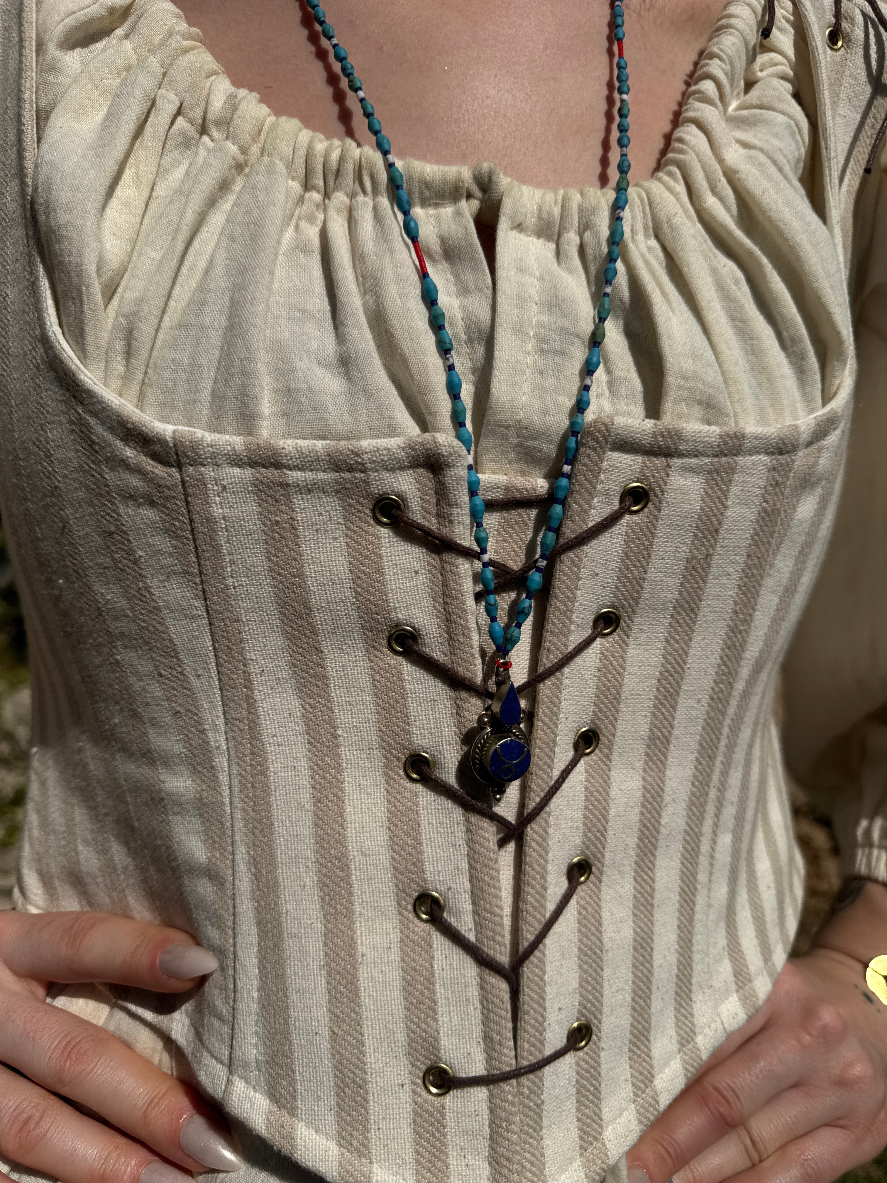 Handmade Alpaka Kolye