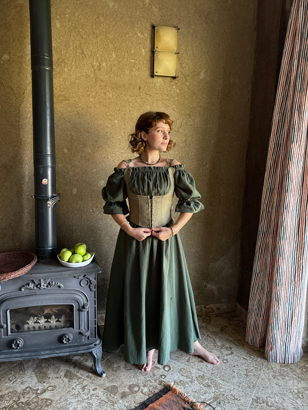 YEŞİL KORSE BÜSTİYER