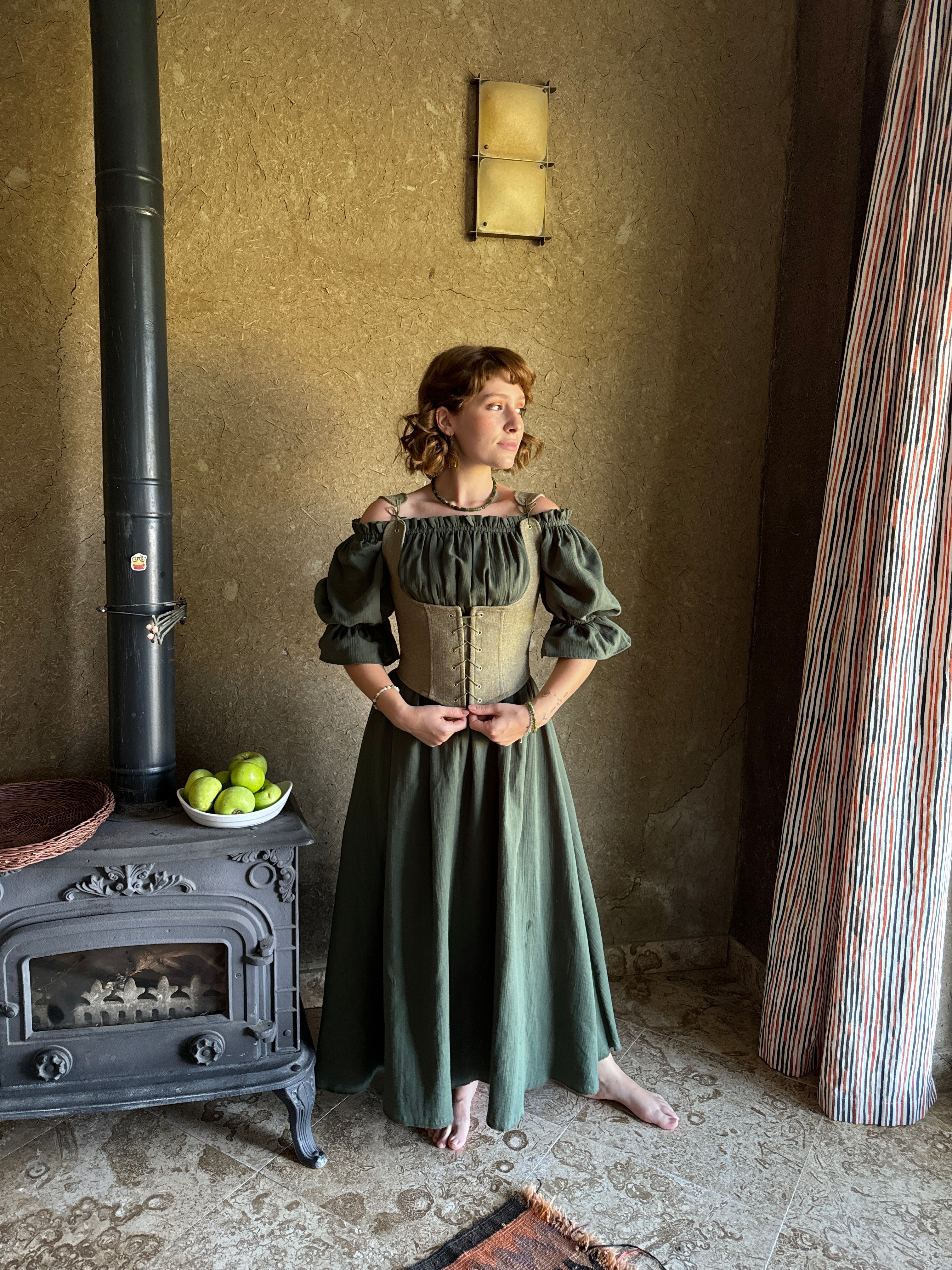YEŞİL KORSE BÜSTİYER