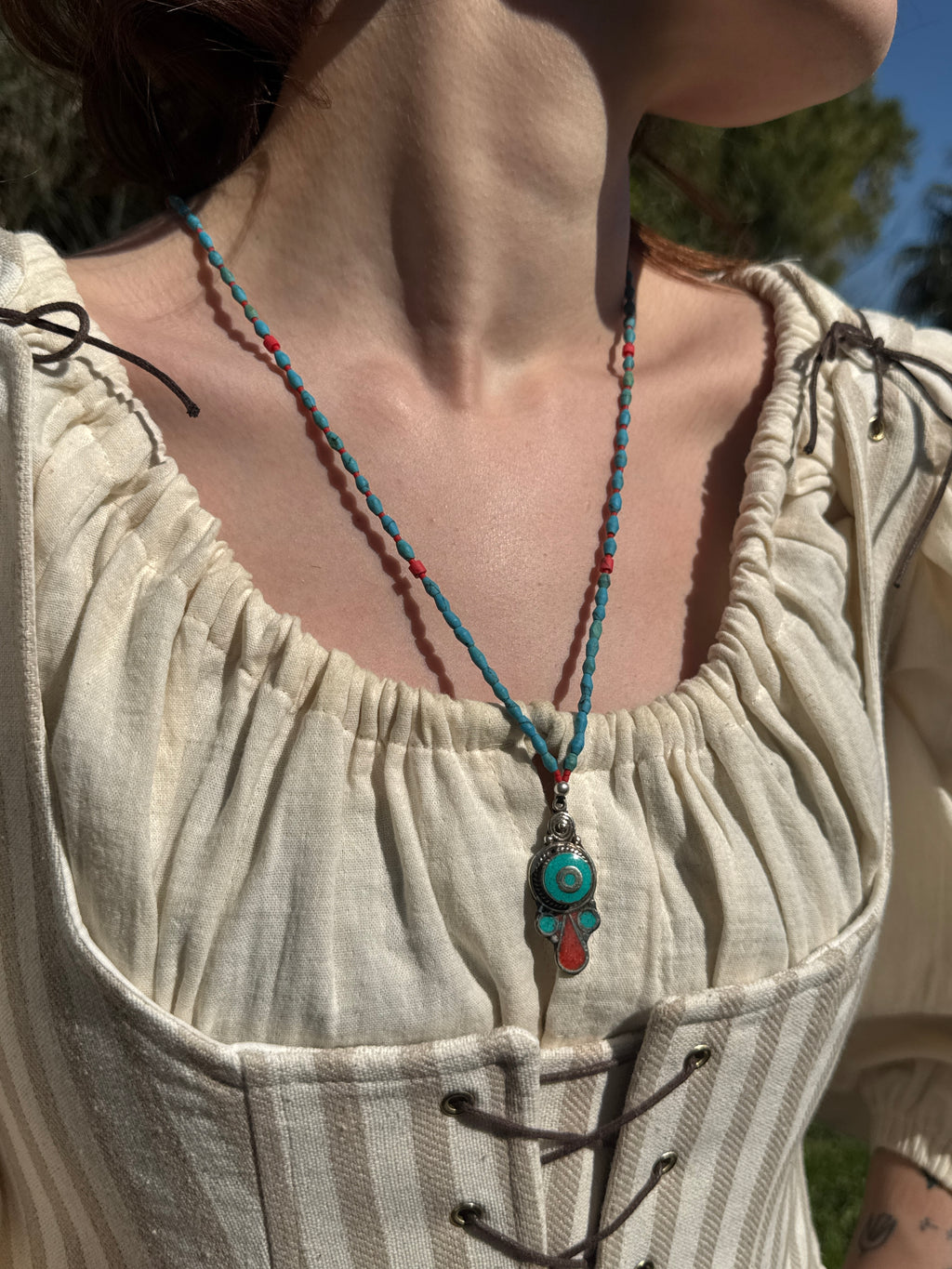 Handmade Alpaka Kolye