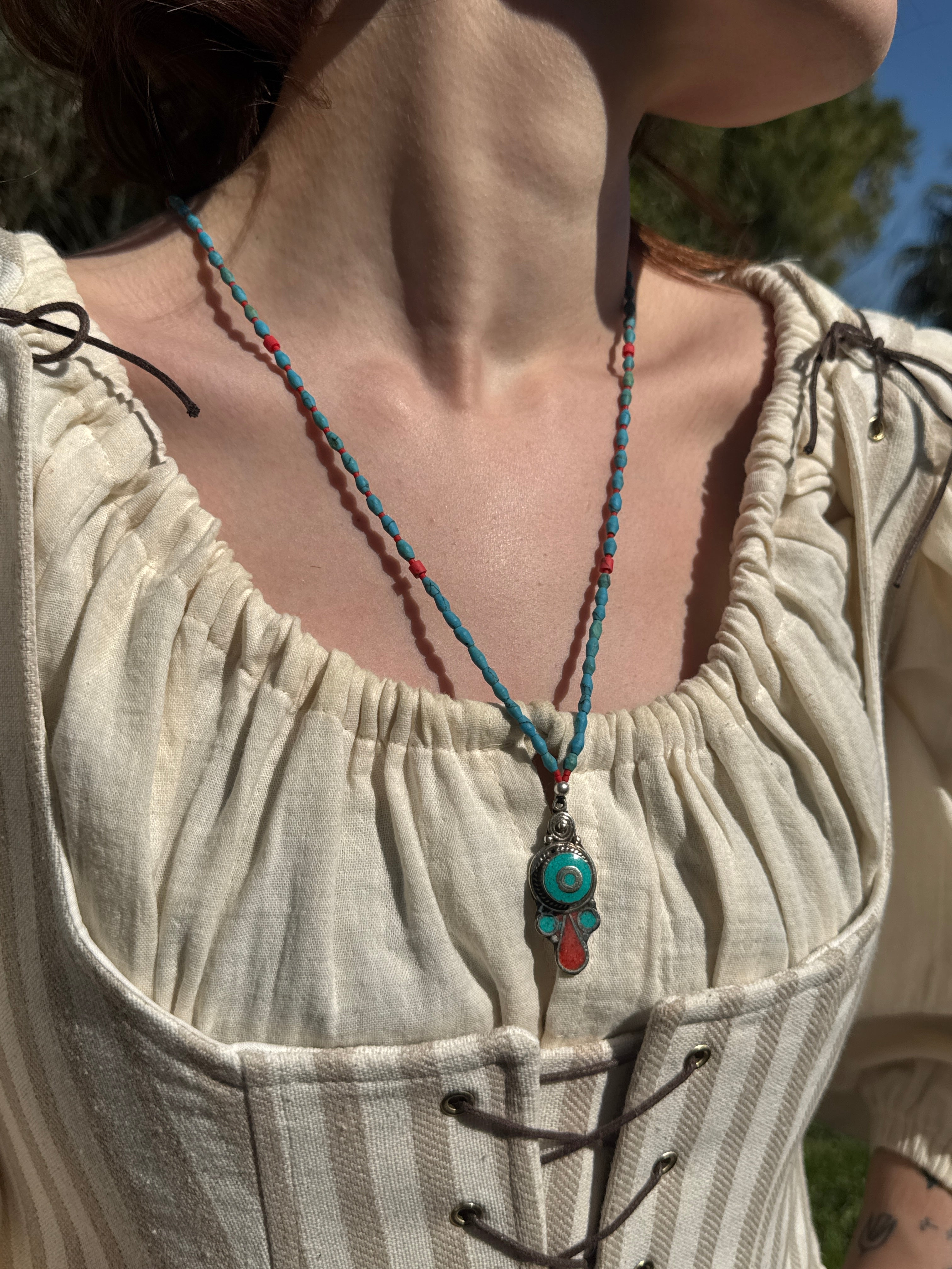 Handmade Alpaka Kolye