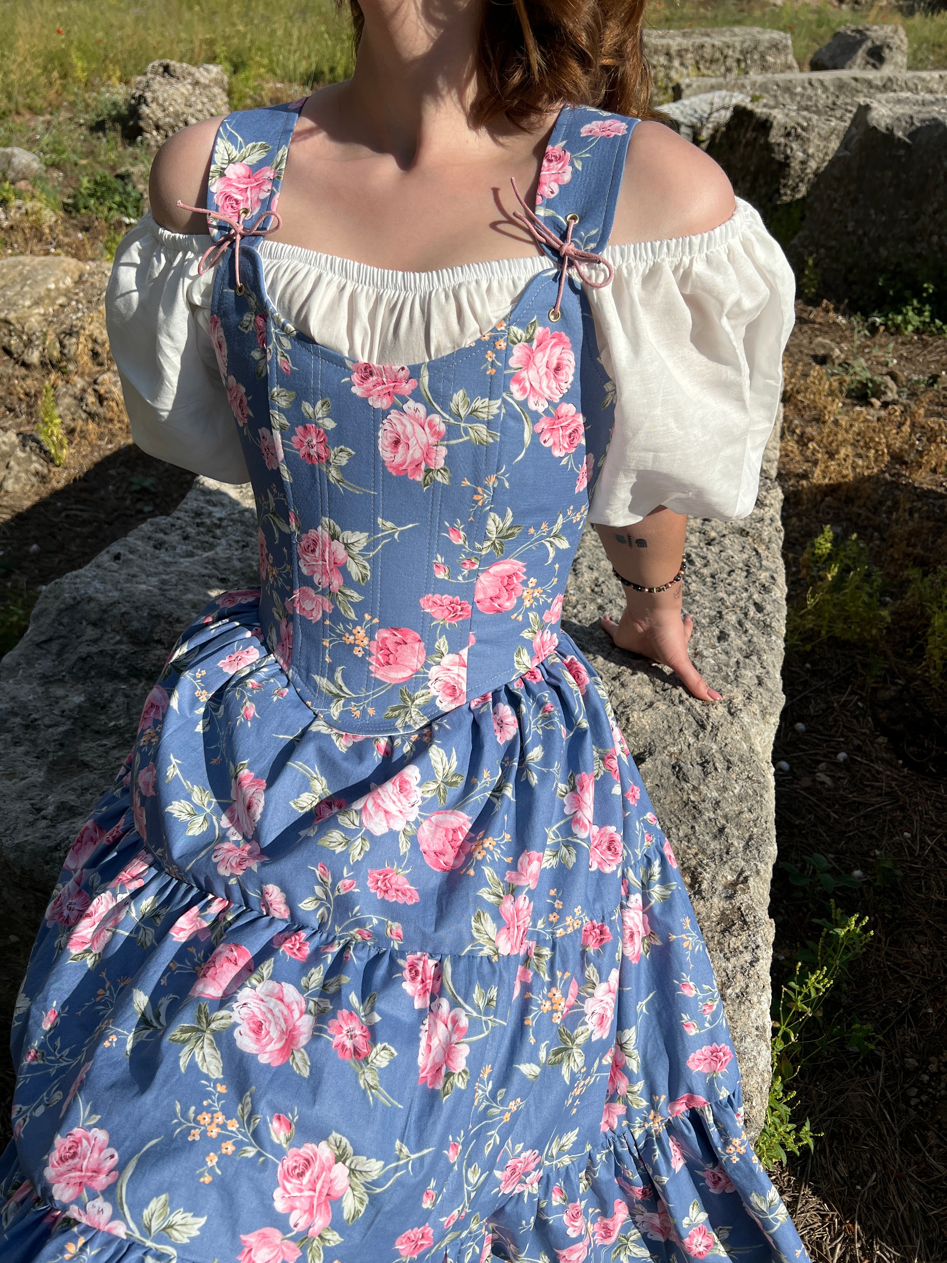 Kısa Kollu  Crop Bluz