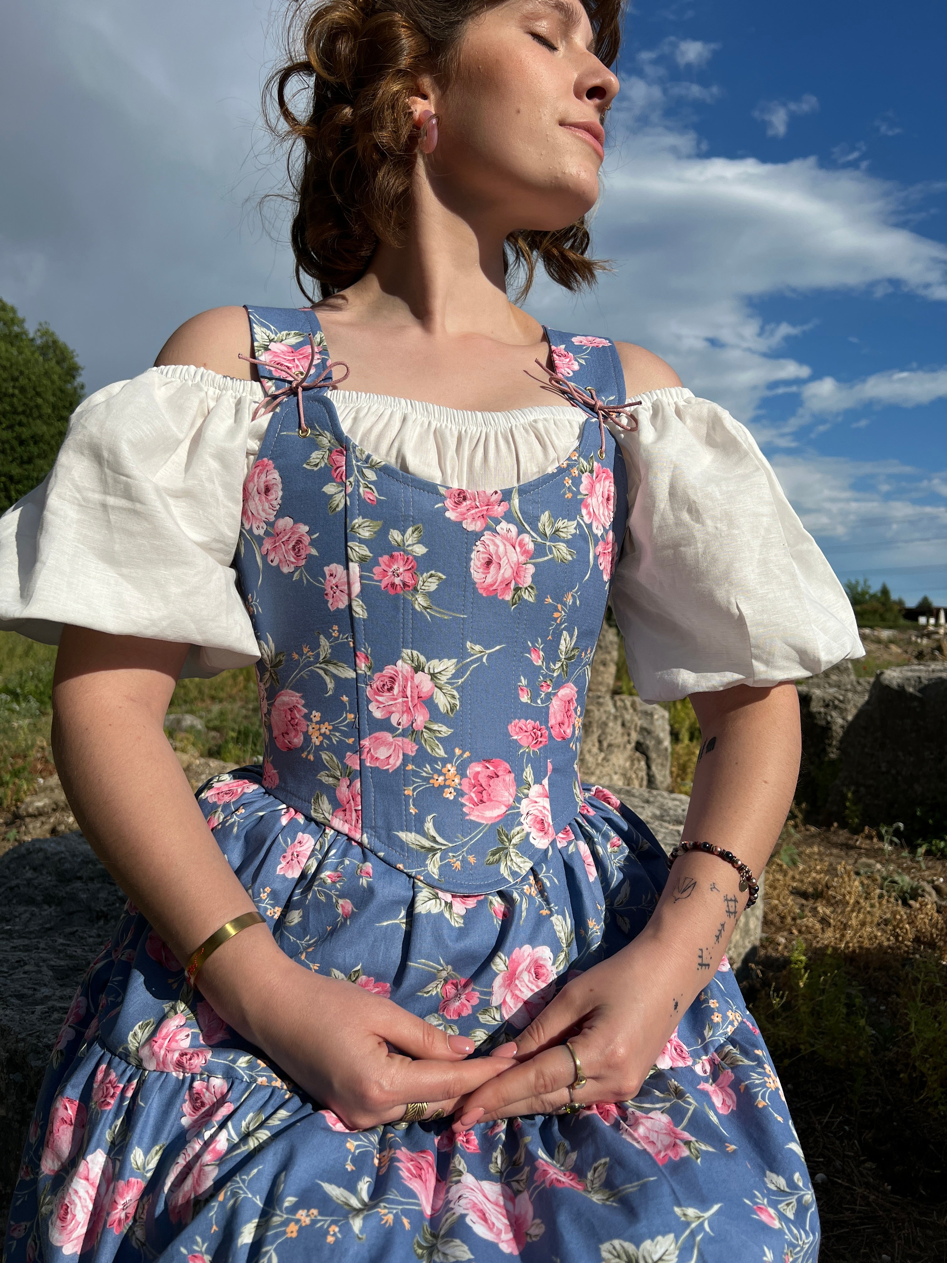 Kısa Kollu  Crop Bluz