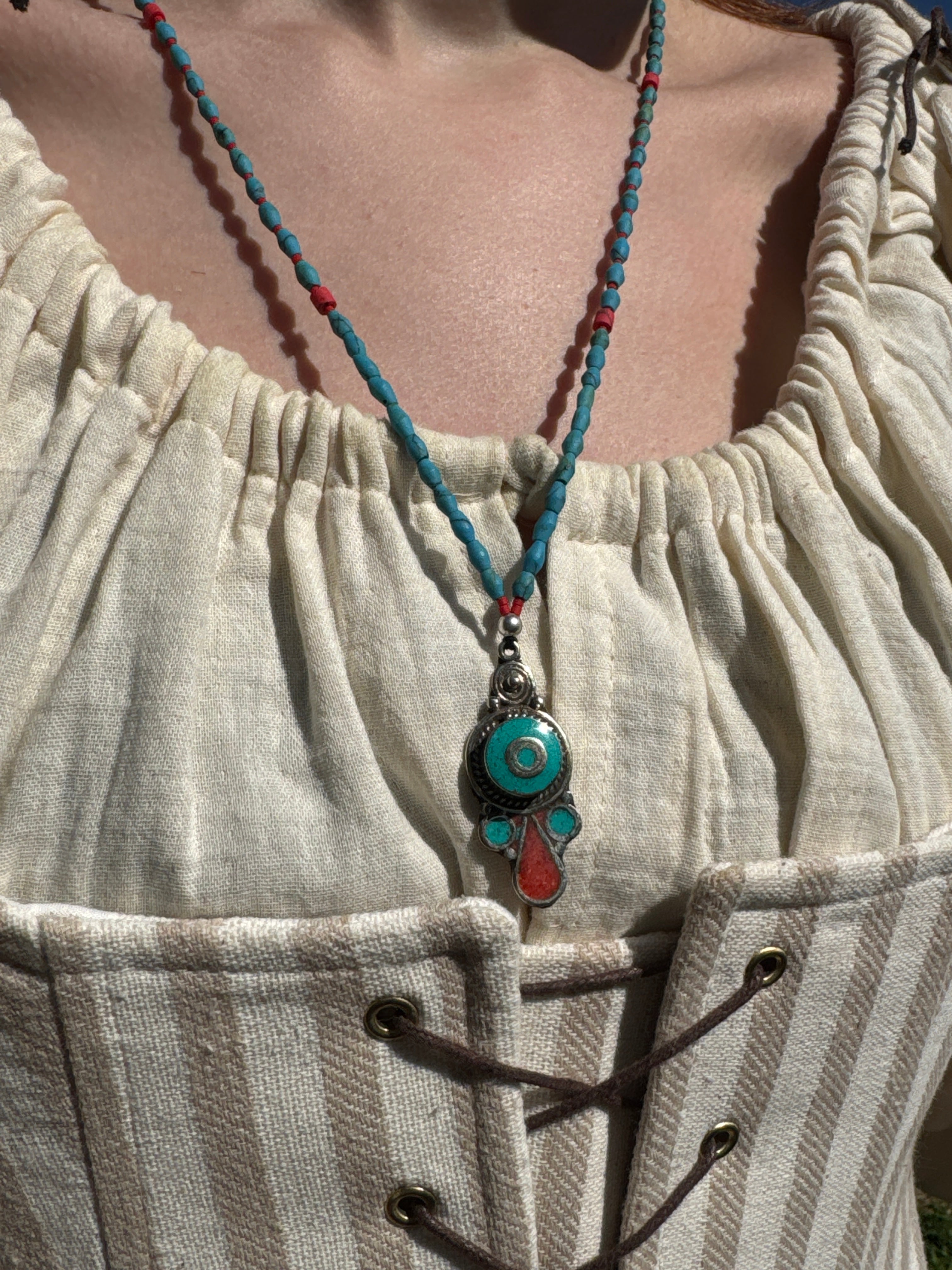 Handmade Alpaka Kolye