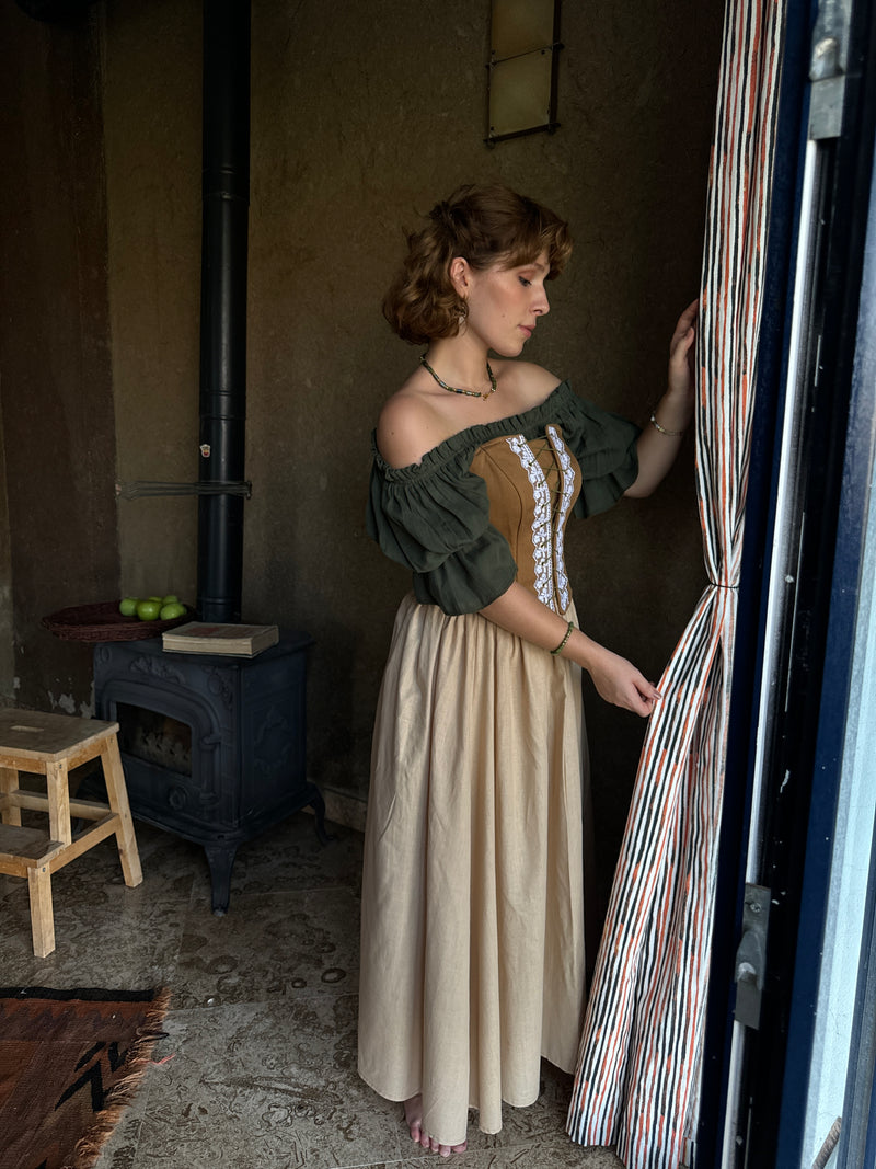 Dantelli Straplez Korse Büstiyer - 5 RENK