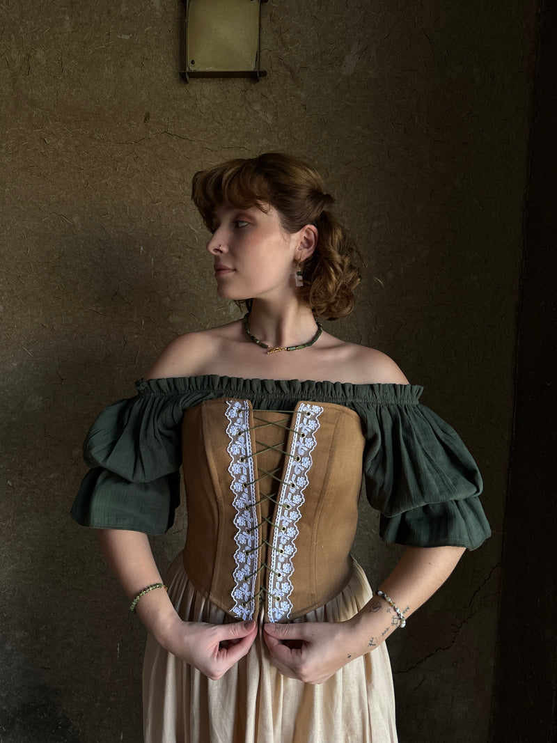 Dantelli Straplez Korse Büstiyer - 5 RENK