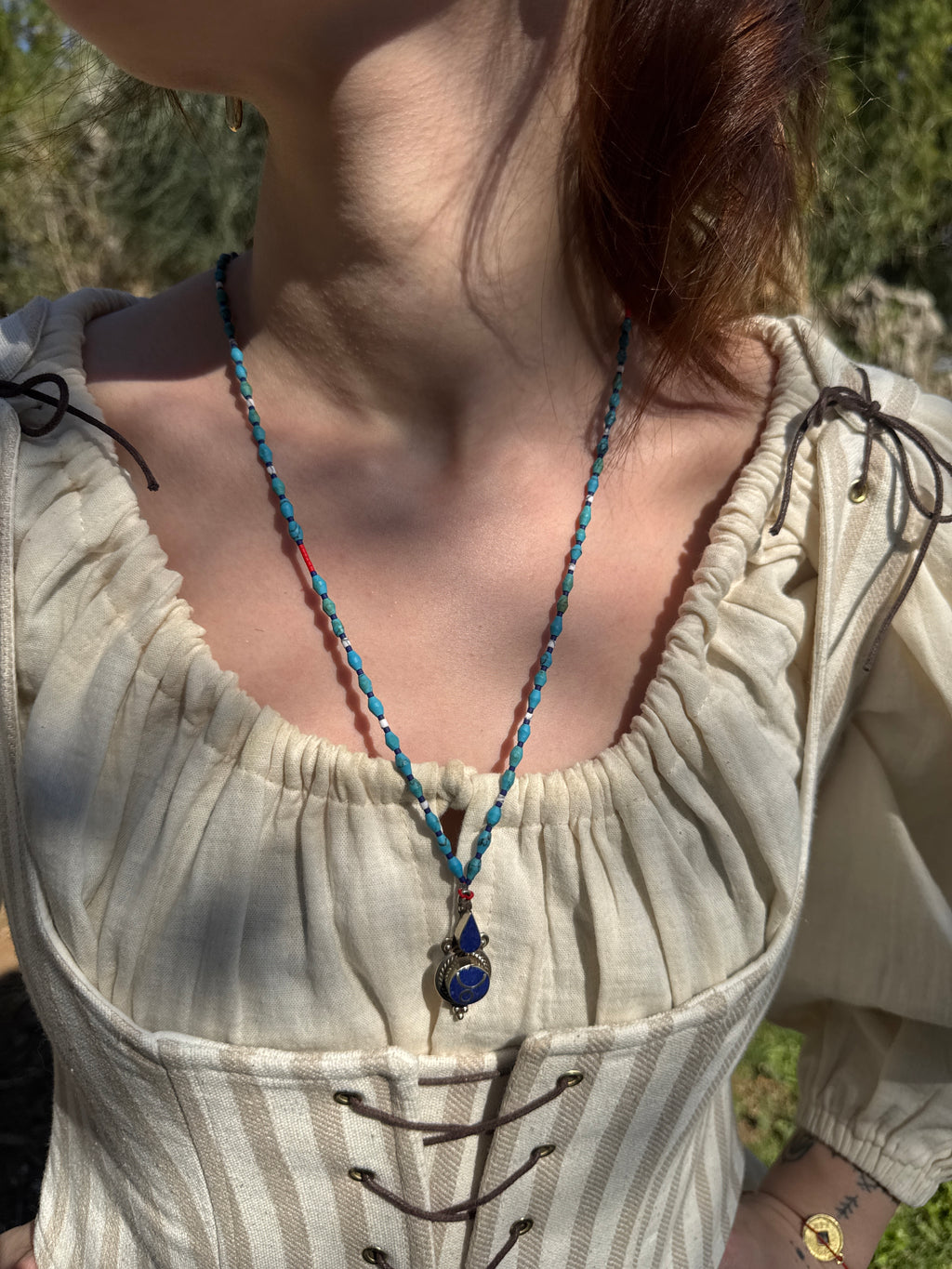 Handmade Alpaka Kolye