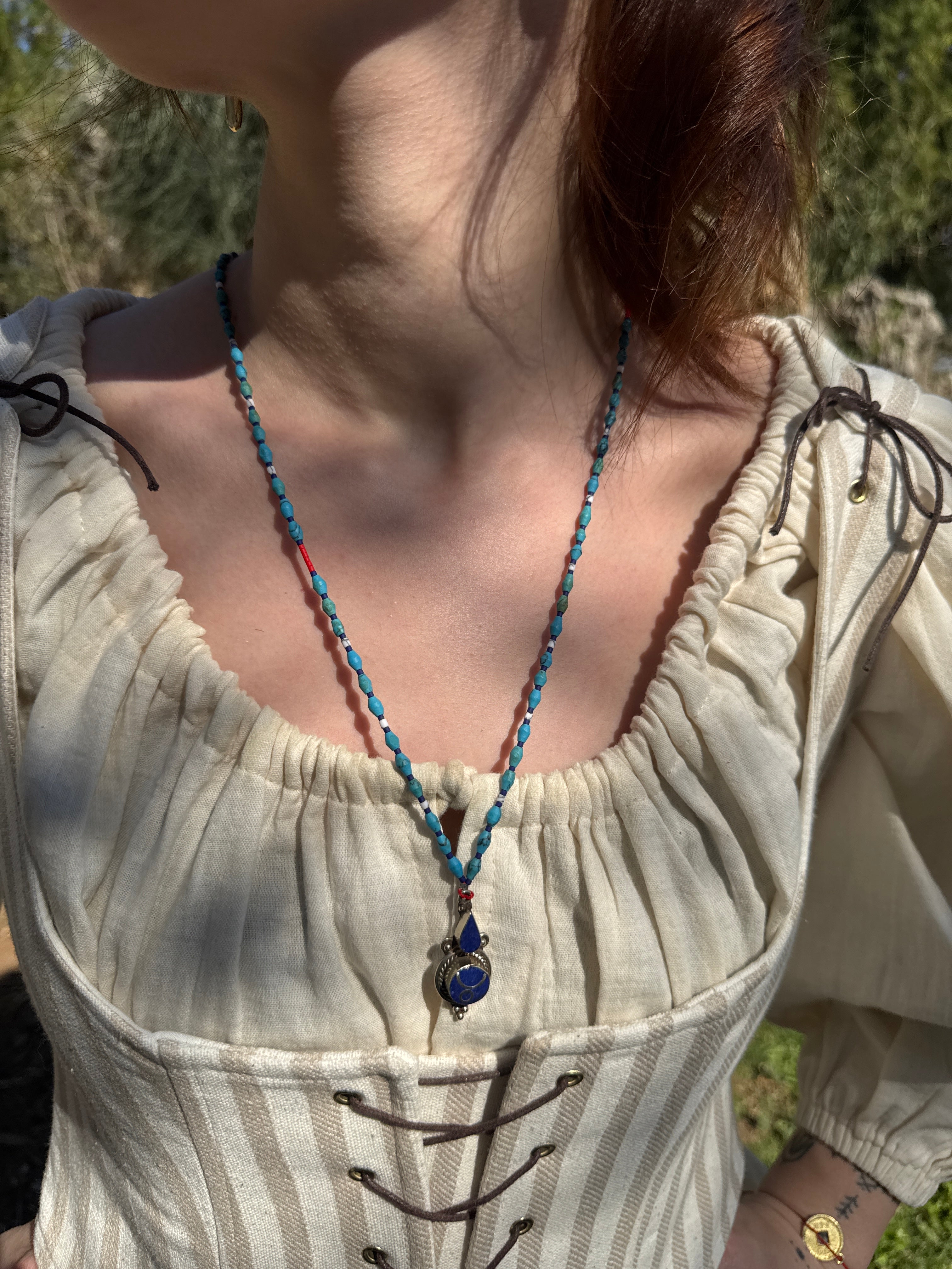 Handmade Alpaka Kolye