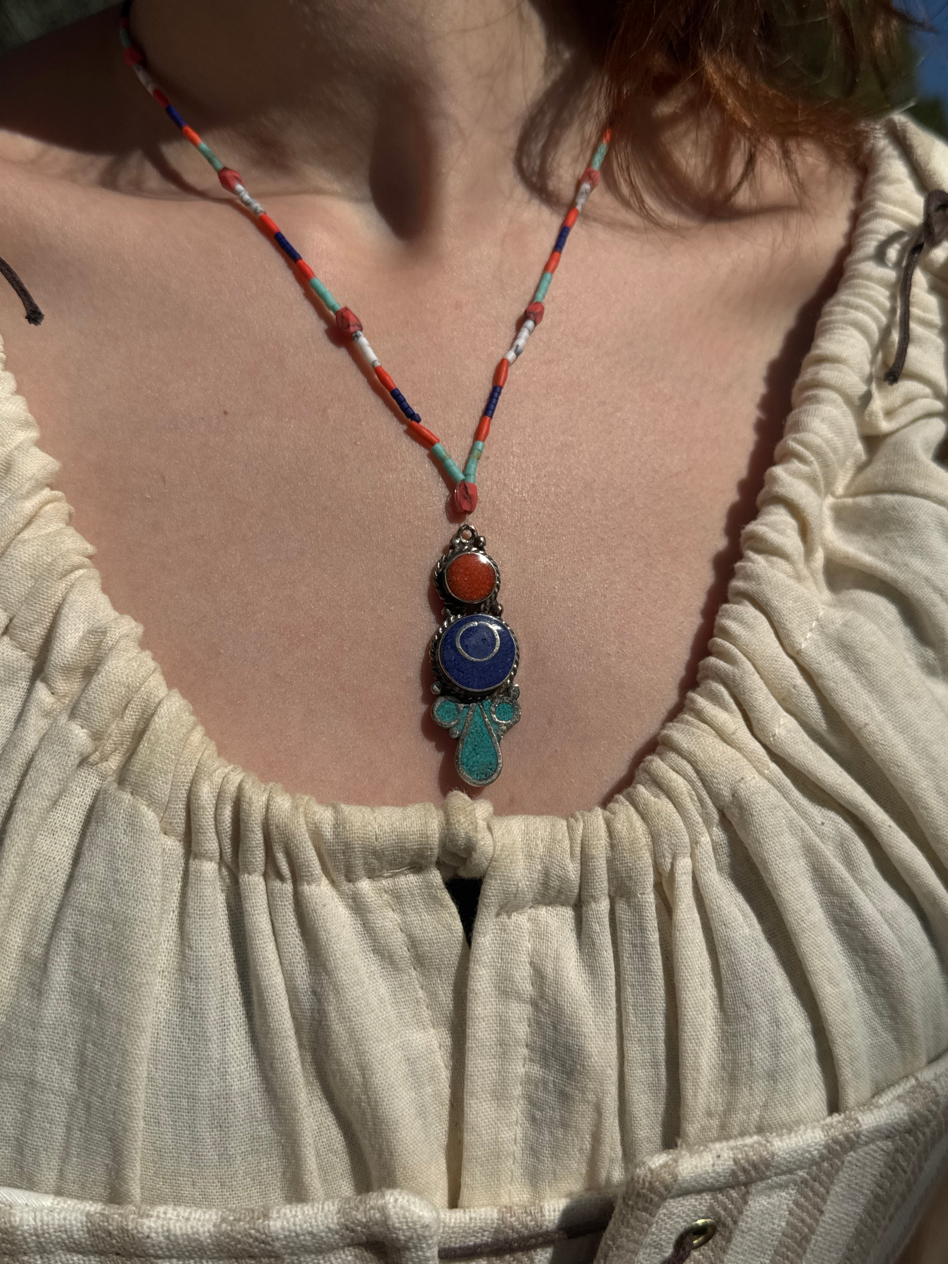 Handmade Alpaka Kolye
