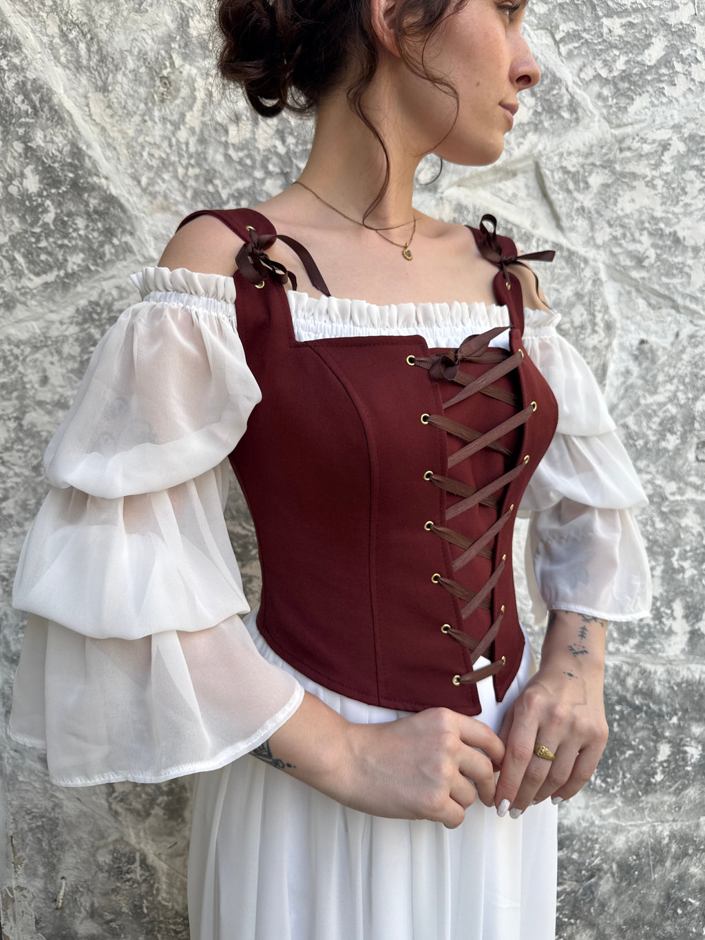 BORDO KORSE BÜSTİYER