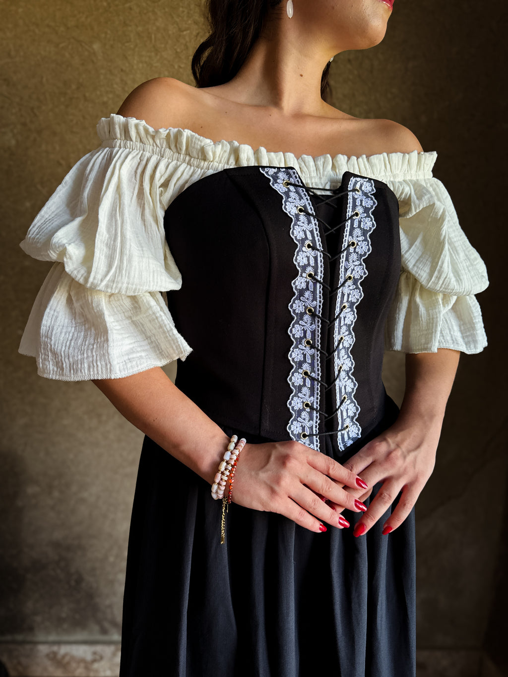 Dantelli Straplez Korse Büstiyer - 5 RENK