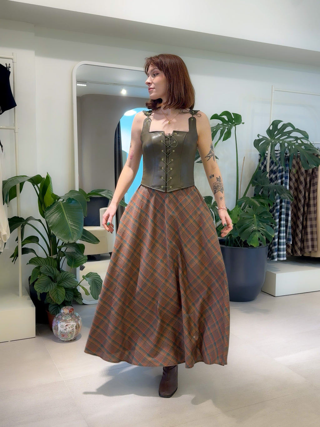 KİREMİT YEŞİL MAXI EKOSE ETEK