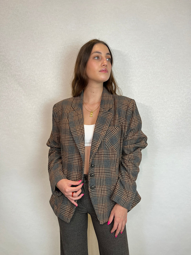 Ekose Vintage Blazer