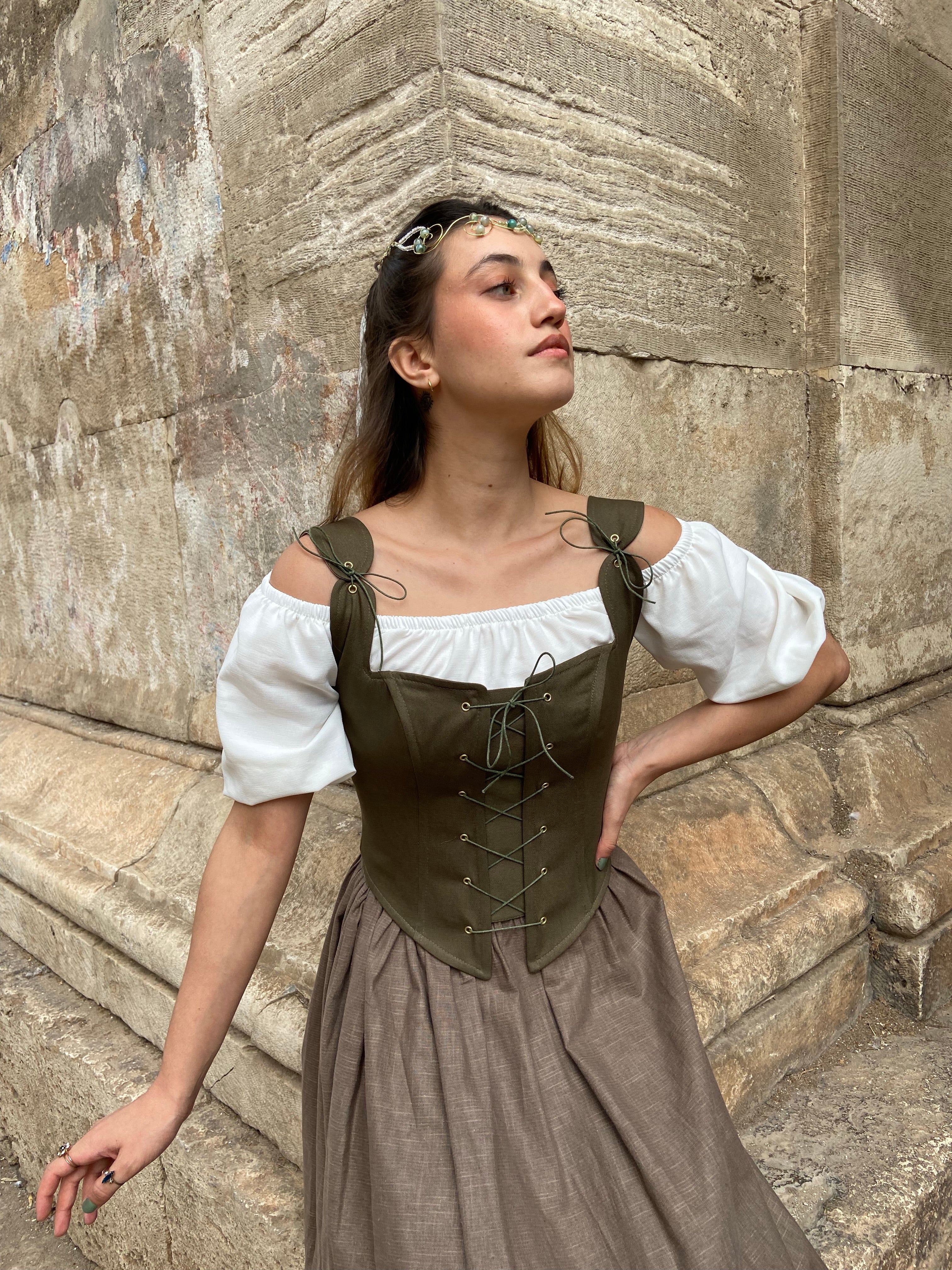 HAKİ KORSE BÜSTİYER