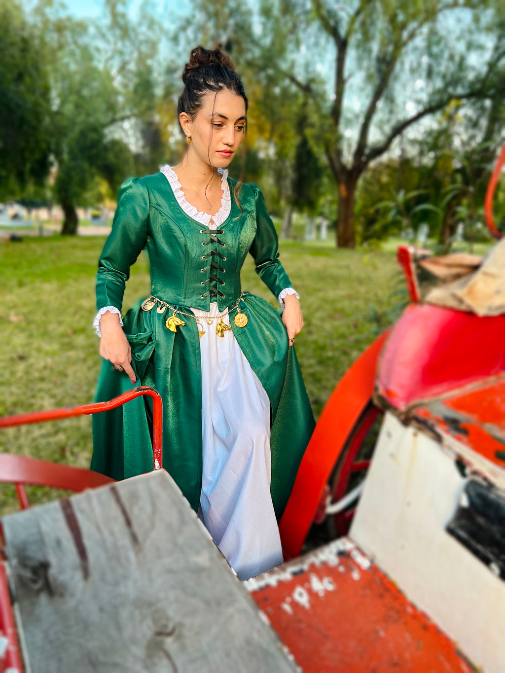 Ceketli Korse Elbise