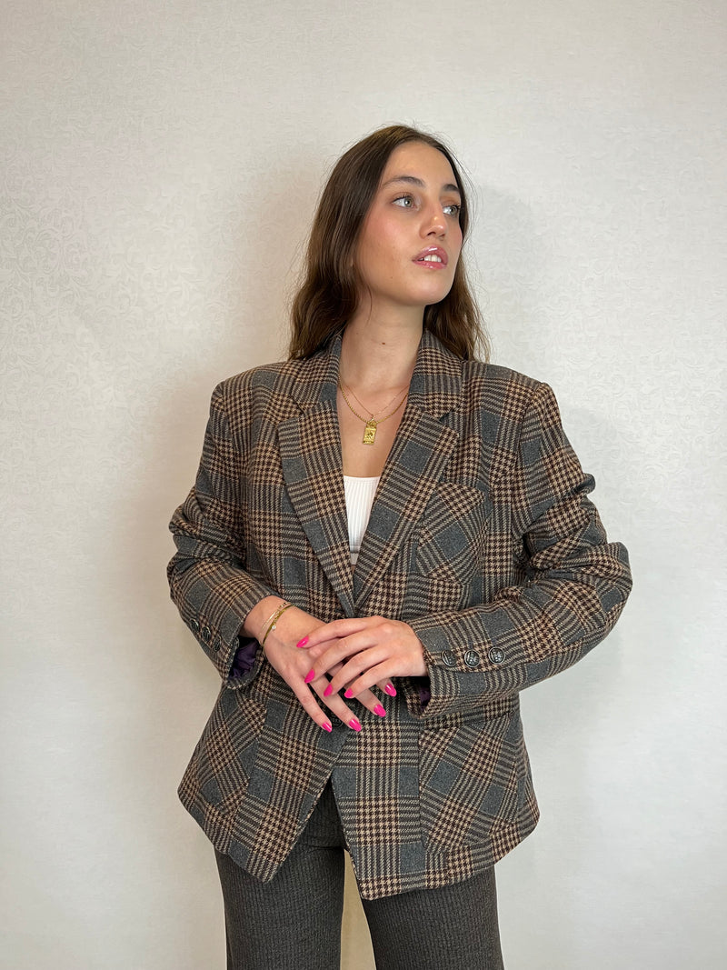 Ekose Vintage Blazer